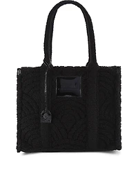 Kurt Geiger London Southbank Large Faux Shearling Tote Bag