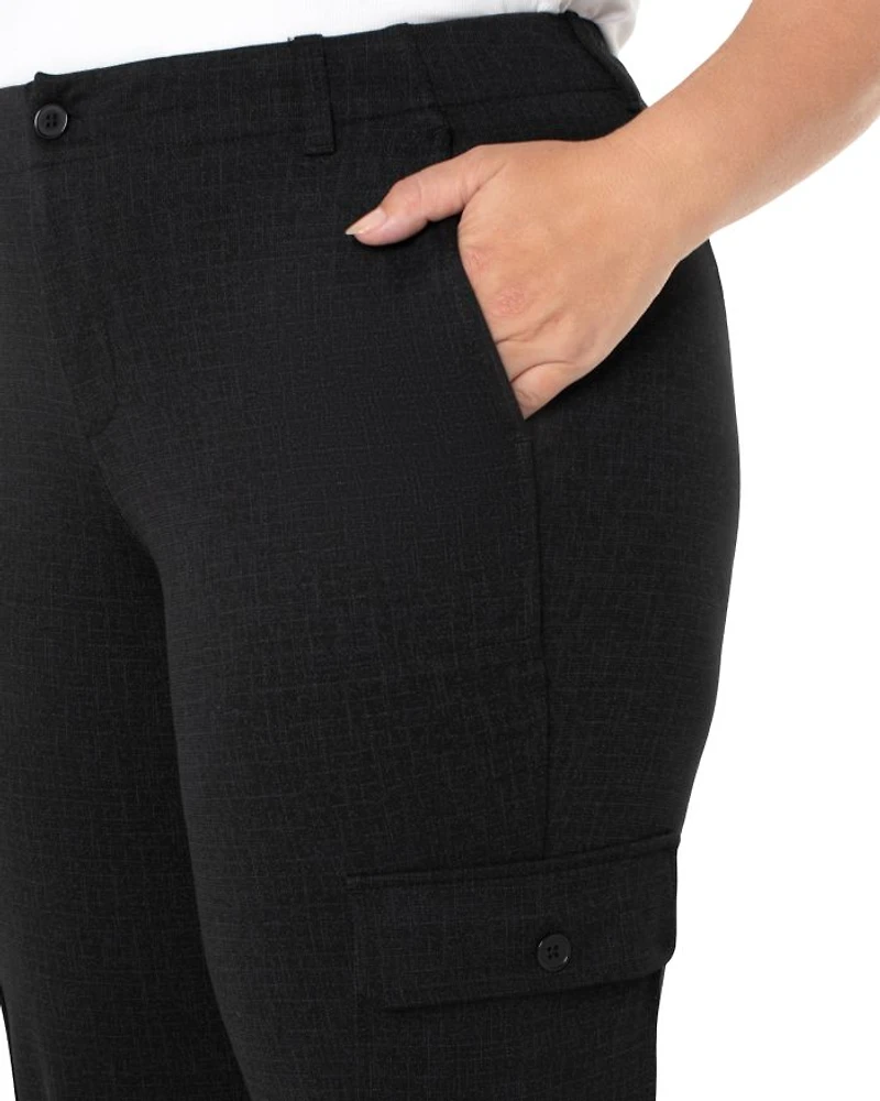 Cropped Cargo Pants