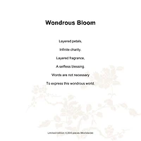 Peony Flower Figurine, Wonderous Bloom