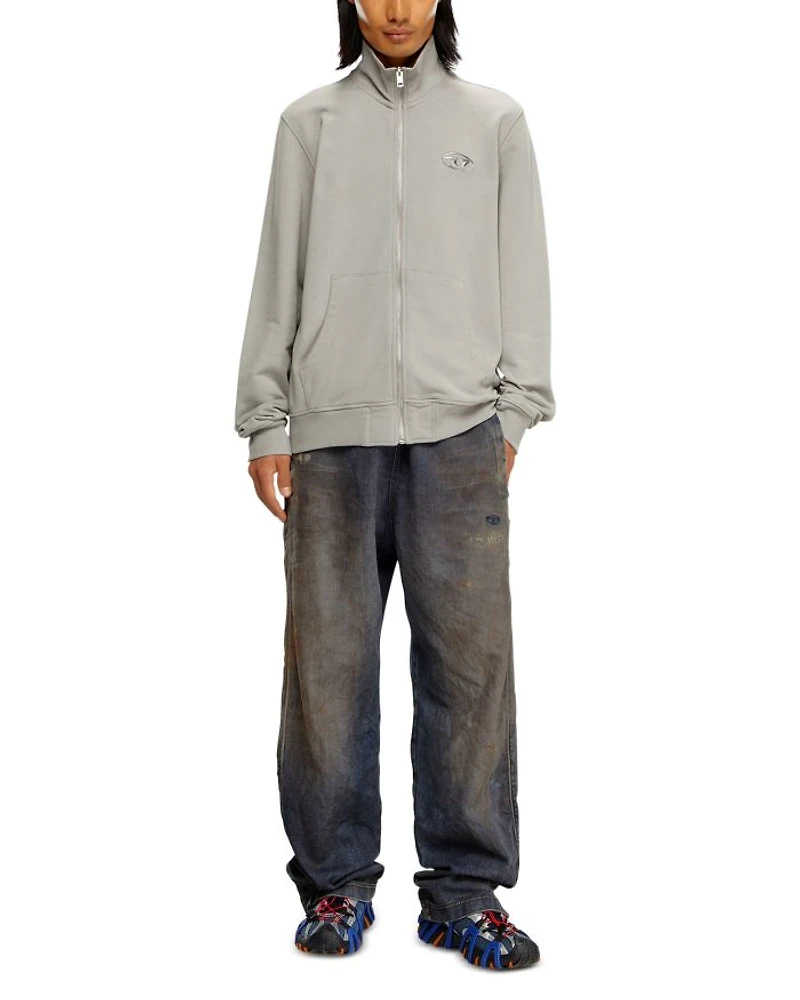 S-Ginni Regular Fit Zip Sweatshirt