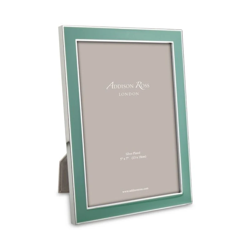 Duck Egg Blue Enamel 4" x 6" Frame