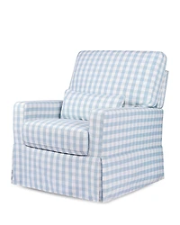 Namesake Crawford Pillowback Comfort Swivel Glider