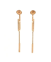 Medium Ever Chaine d'Ancre Dangling Earrings 18K Rose Gold