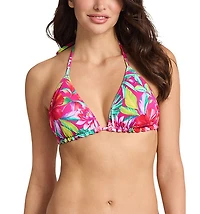 Island Cays Fiesta Reversible Triangle Bikini Top