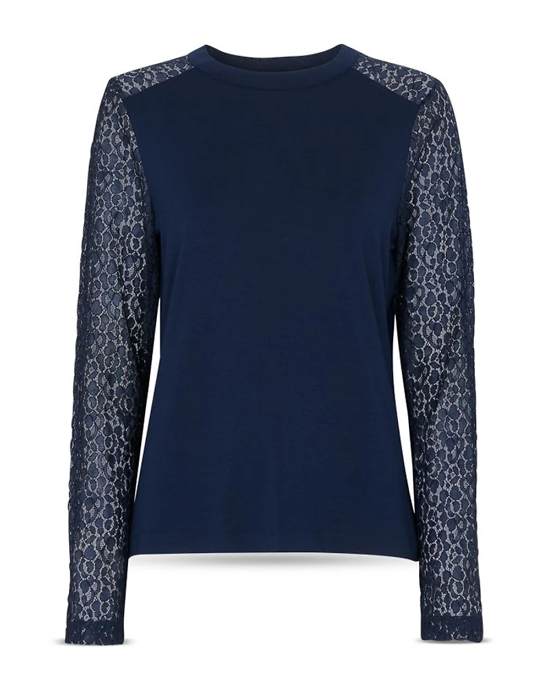Lace Sleeve Top