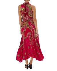 Printed Silk Dress