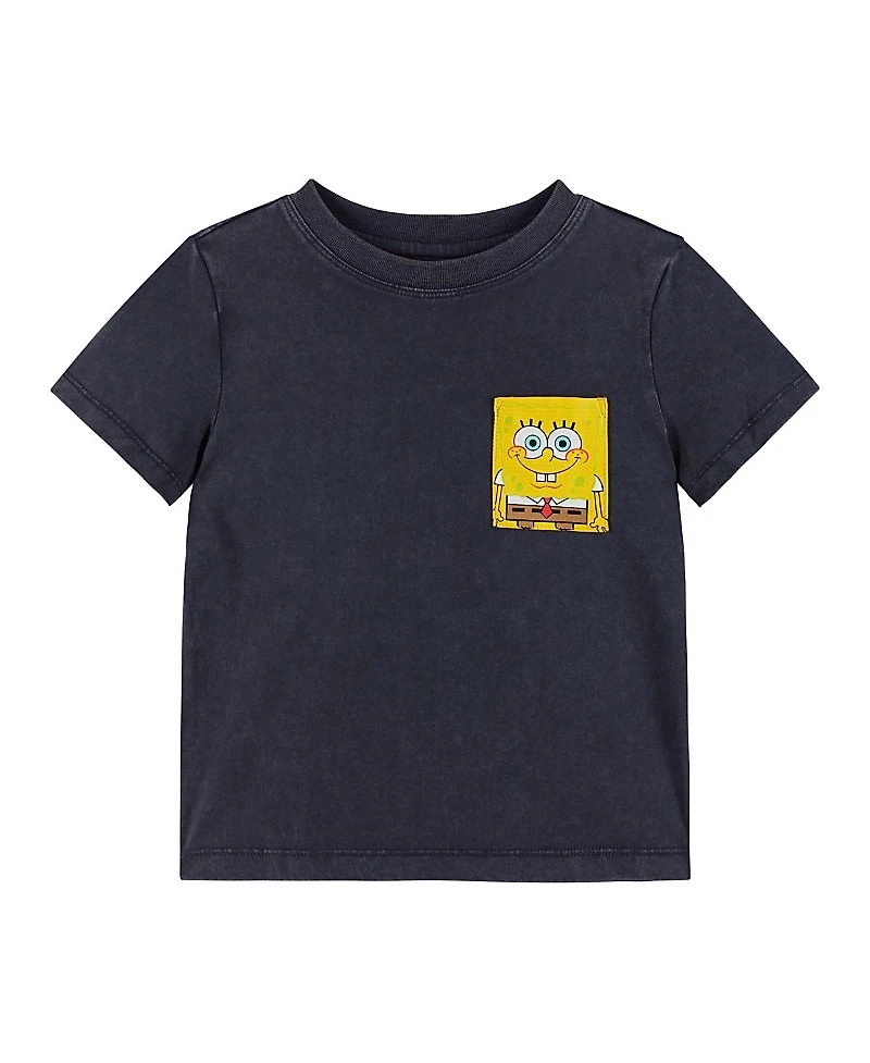 Andy & Evan Boys' SpongeBob SquarePants x Fun SpongBob Pocket Tee