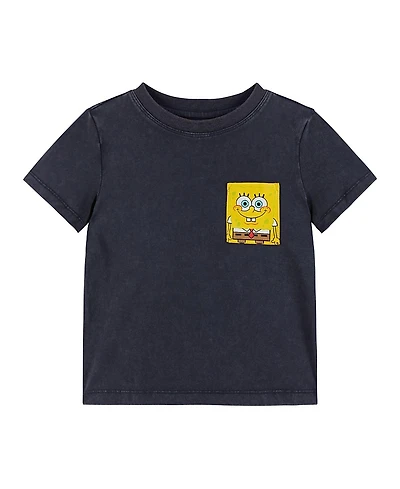 Andy & Evan Boys' SpongeBob SquarePants x Fun SpongBob Pocket Tee