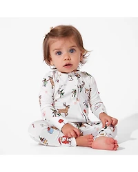 Unisex Santa's Workshop Convertible Footie - Baby