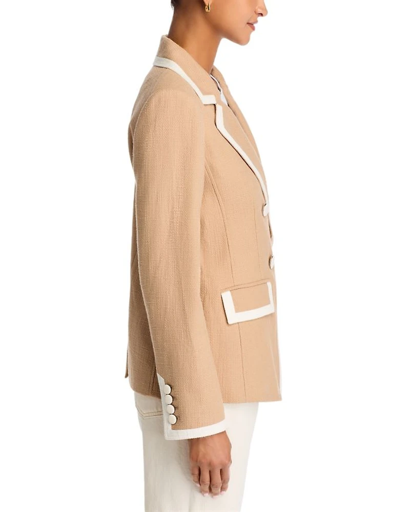Edison Dickey Border Trim Jacket