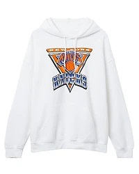 Junk Food Clothing Unisex Nba New York Knicks Triangle Hoodie