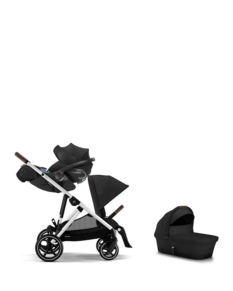 Gazelle S 2 Single to Double + Cloud G Lux Travel System with Cot