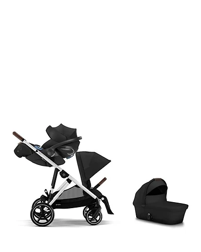 Gazelle S 2 Single to Double + Cloud G Lux Travel System with Cot