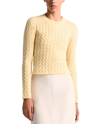 Altuzarra Milla Cashmere Cable Knit Sweater