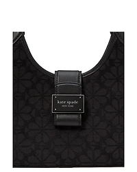 Spade Flower Jacquard Shoulder Bag