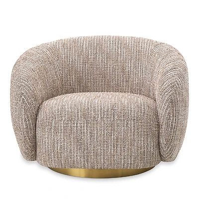 Eichholtz Brice Mademoiselle Beige Swivel Chair