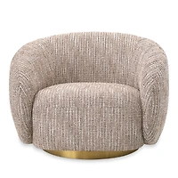 Eichholtz Brice Mademoiselle Beige Swivel Chair