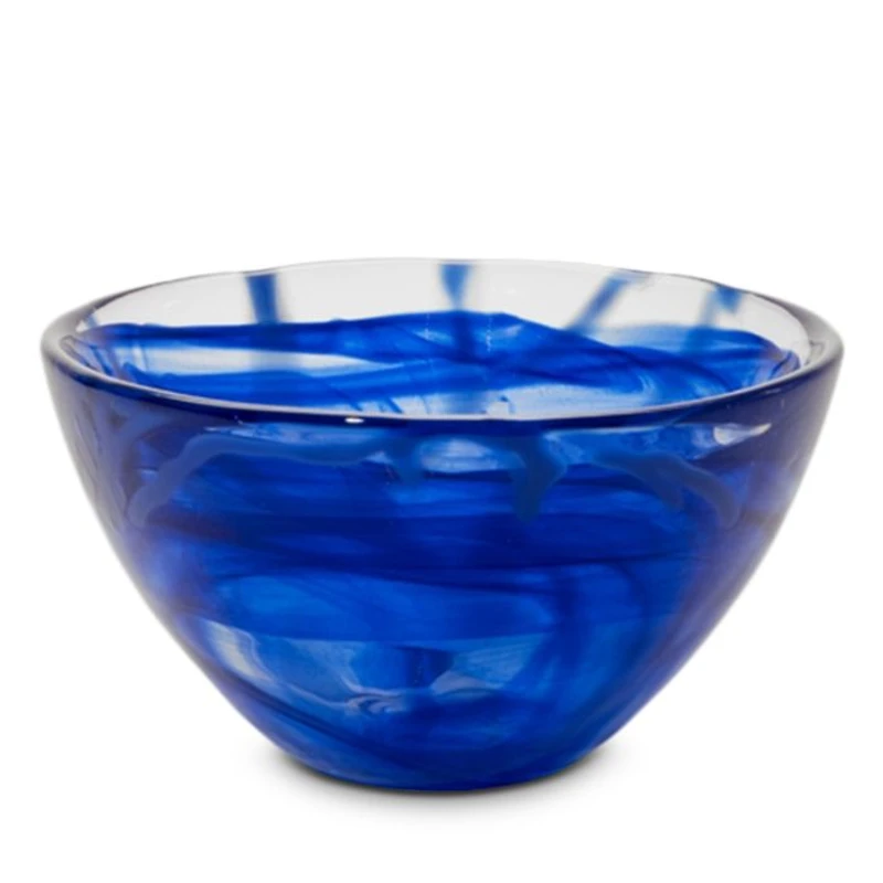 Contrast Small Bowl, Blue