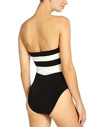 Babe Bandeau One Piece Swimsuit