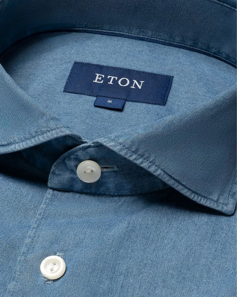 Slim Fit Denim Shirt