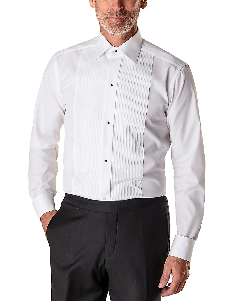 Eton Classic Fit Pleated Bib Formal Shirt