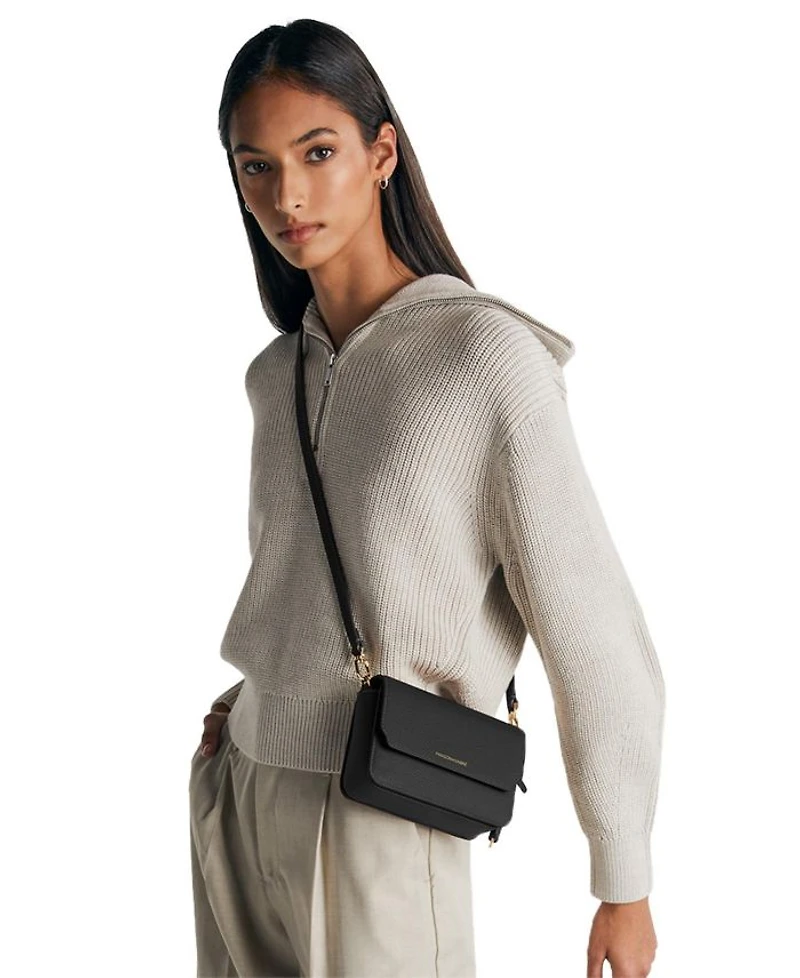 Mini Leather Flap Bag