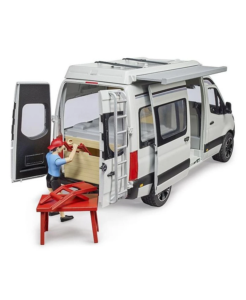 Unisex 1/16 Mercedes-Benz Toy Sprinter Camper with Driver - Ages 5+