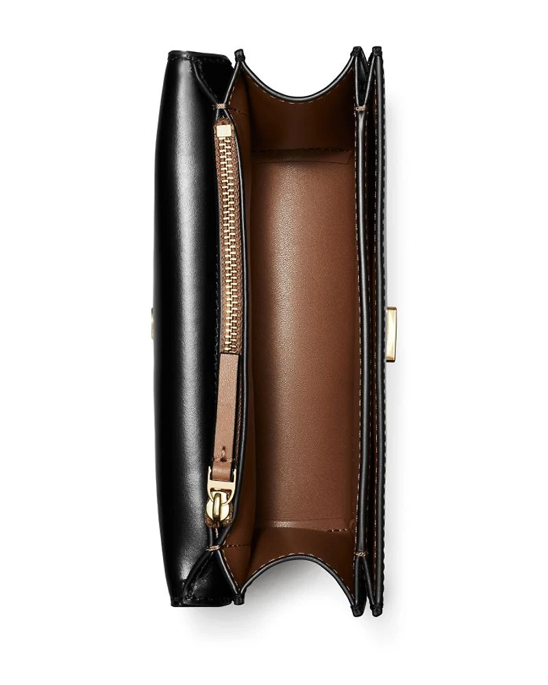 Small Eleanor Leather Shoulder Bag