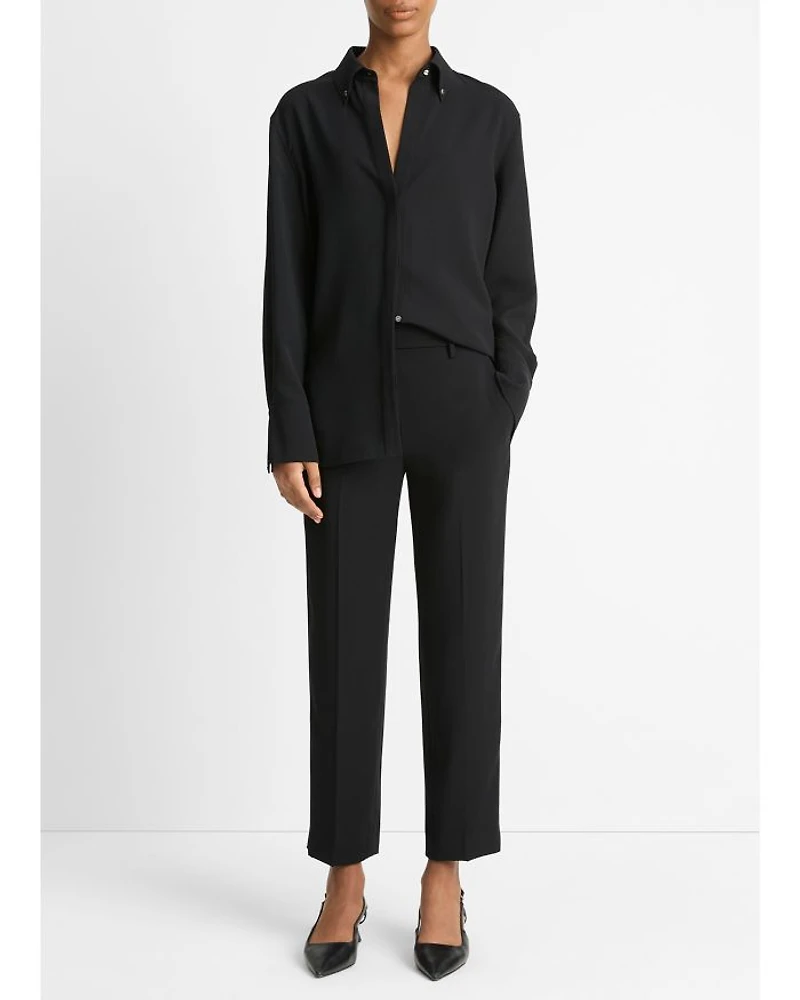 Mid Rise Tapered Pants