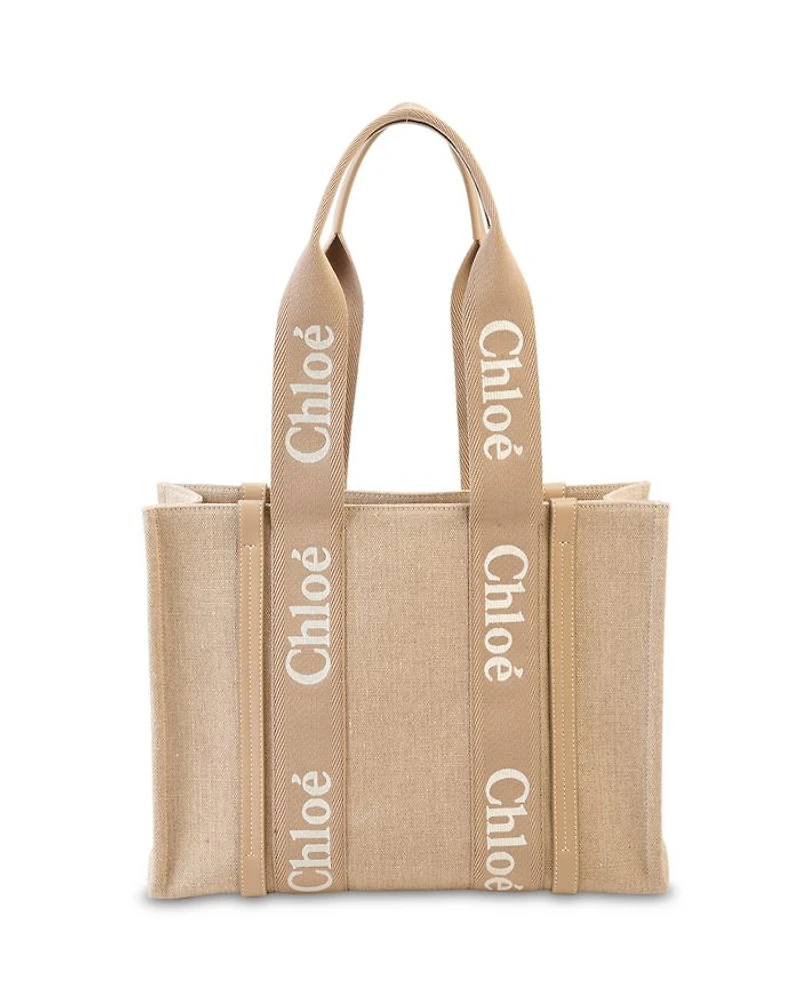 Woody Medium Canvas Tote