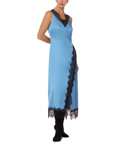 Iris Lace Wrap Dress