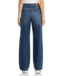 Brie Wide Leg Jeans Navy