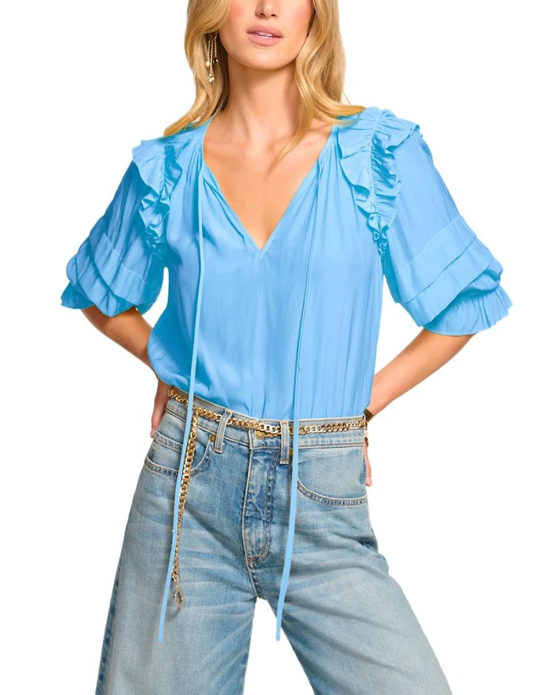 Samira Ruffle Blouse