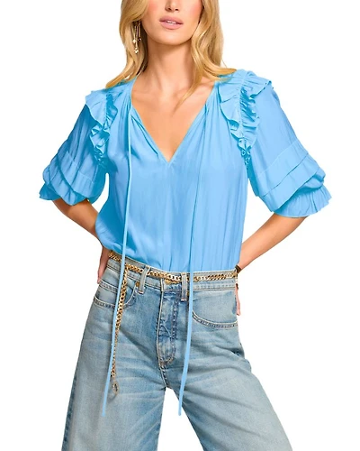 Samira Ruffle Blouse