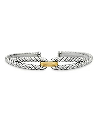 David Yurman Cable Loop Bracelet with 18K Yellow Gold