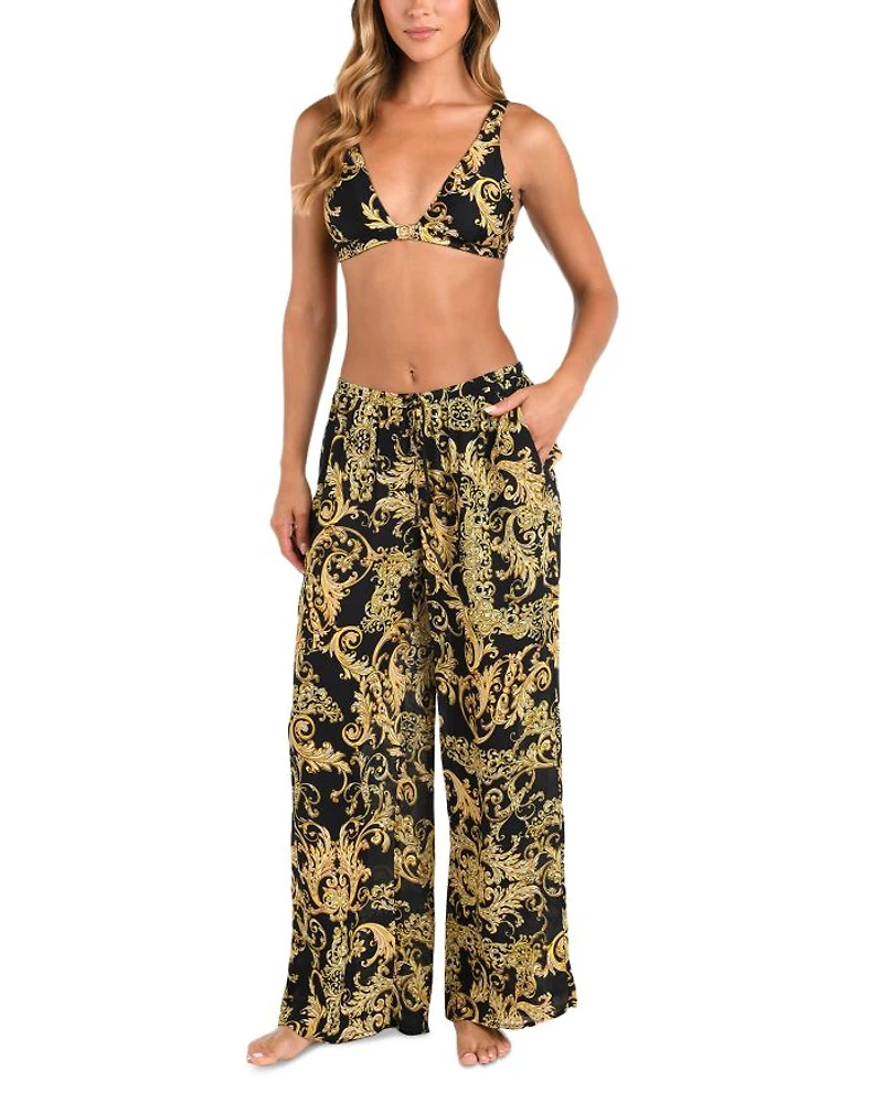 Geraldine Baroque Pant Cover Up