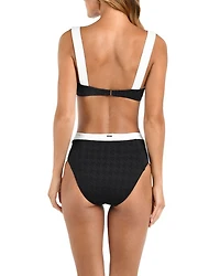 Alexandria Color Blocked Bikini Top