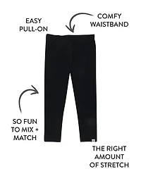 Girls' Leggings, Pack of 3 - Baby