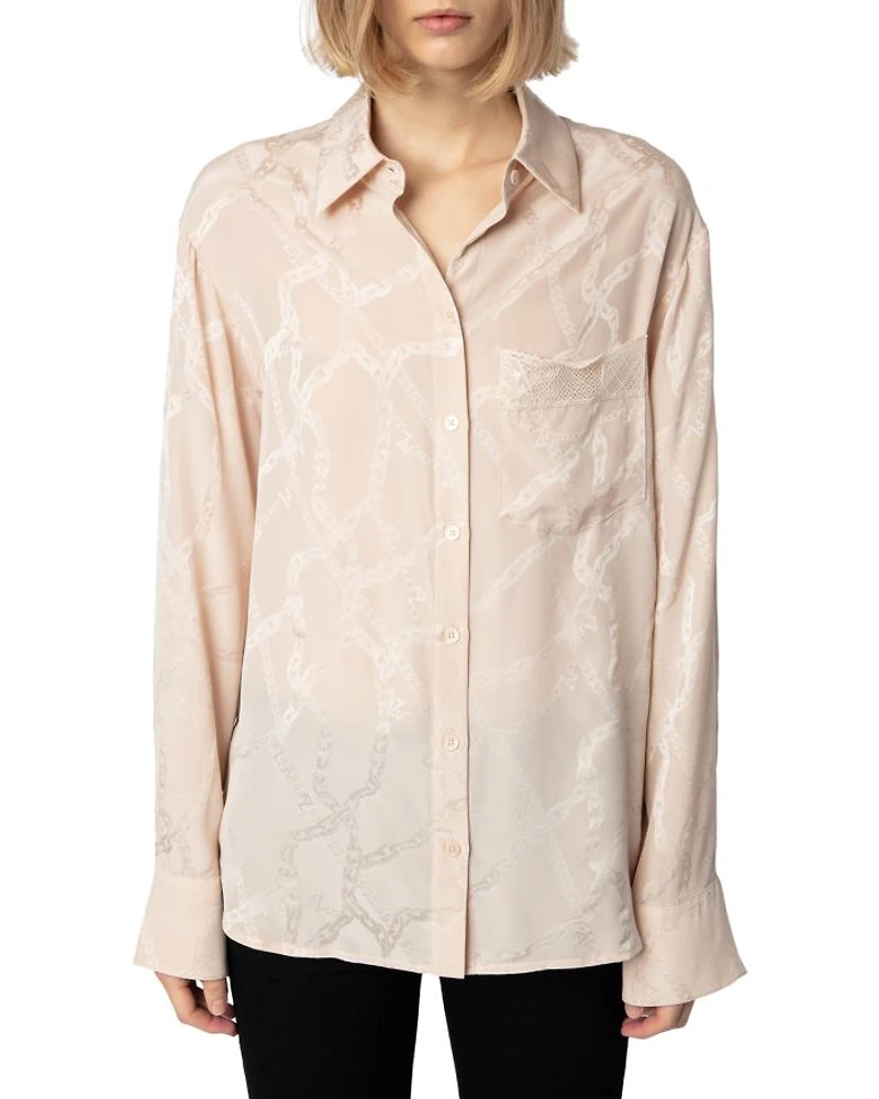 Morning Jac Chaines Sweet Button Up Shirt
