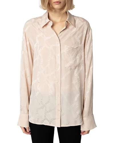 Morning Jac Chaines Sweet Button Up Shirt