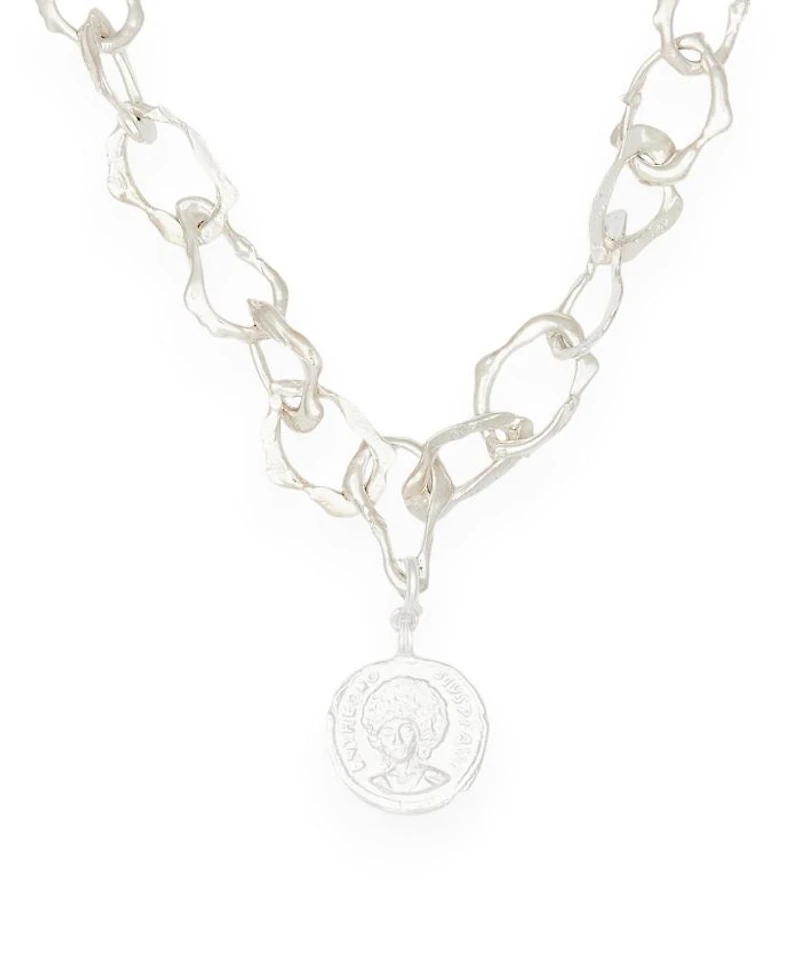 Terra Crafted Choker with Sophia Charm in Silver