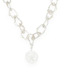 Terra Crafted Choker with Sophia Charm in Silver