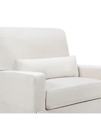 Crawford Pillowback Chair and a Half Comfort Swivel Glider