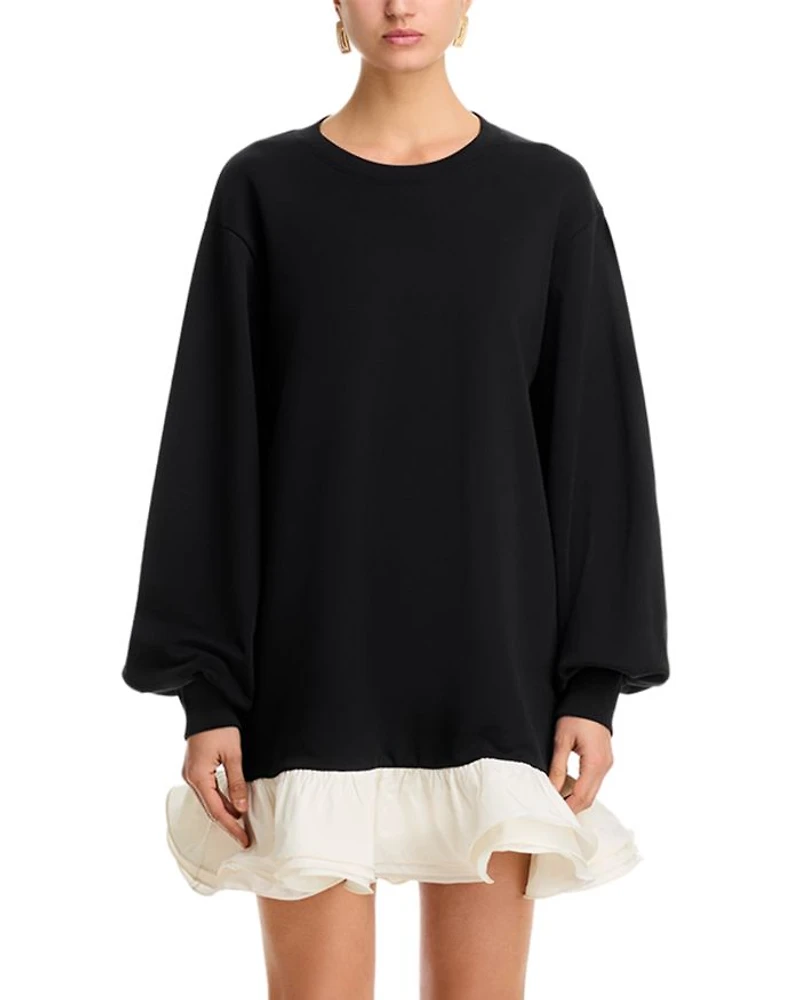 Oakley Contrast Hem Sweater Dress