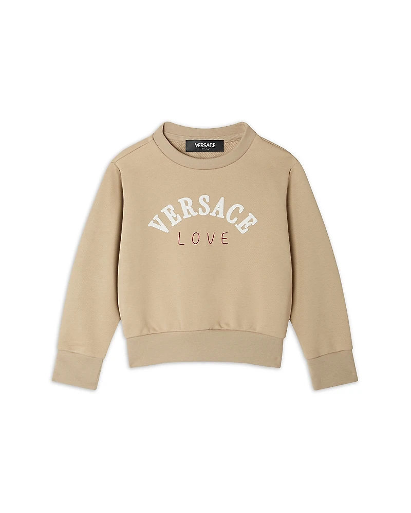 Versace Unisex Love Graphic Fleece Sweatshirt - Baby, Little Kid