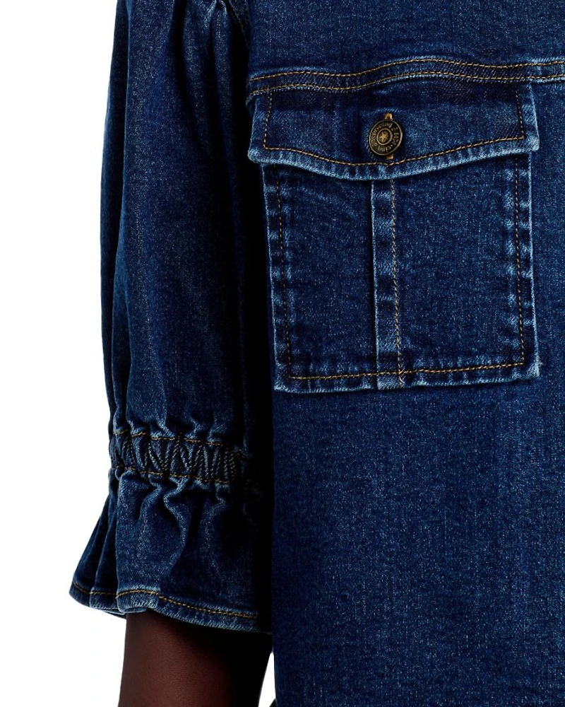 Holly Half Sleeve Denim Jacket