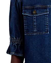Holly Half Sleeve Denim Jacket
