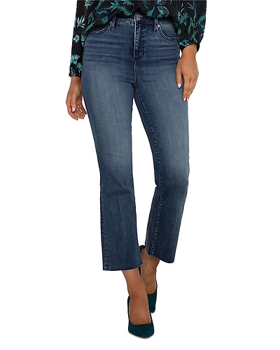 Liverpool Los Angeles Hannah High Rise Ankle Flare Jeans