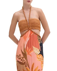 Bananier Rope Trim Maxi Dress