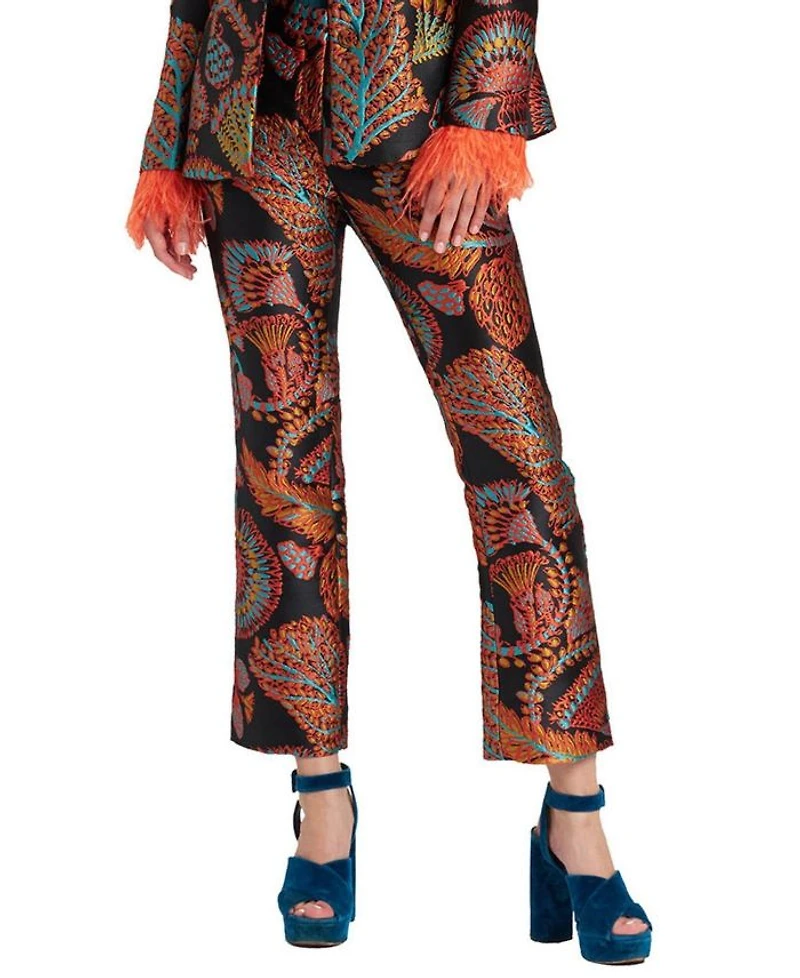 24/7 Pants Jacquard Sicomore Black